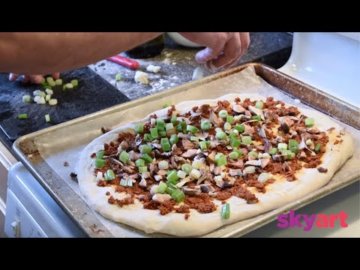 Easy Fancy Family Table Pizza